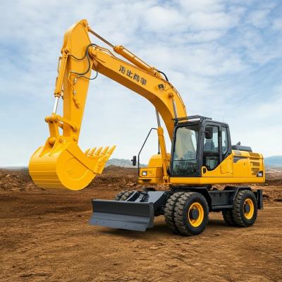 中国 バケット 0.58cbm XE150WB 輪式掘削機 建設用 エンジン カミングス 販売のため