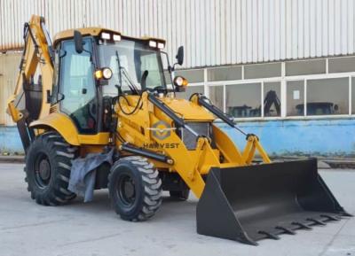 中国 4WD パワフル バックホー ローダー SAM388 カミンズ エンジン ホットセール in ジャイマカ 販売のため