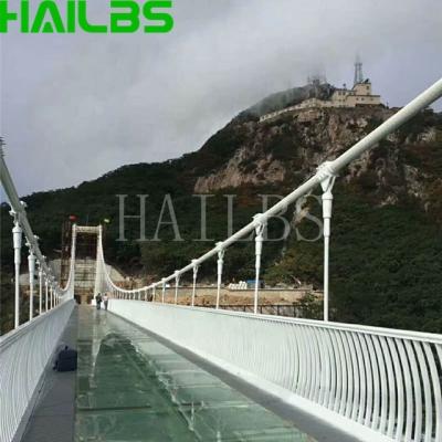 China Terrifying Fun Exciting Glass Skywalk/Glass Bridges for sale