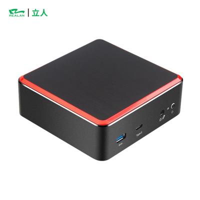 China For Business Realan OEM PC Computer Mini Business Micro PC Barebone With Intel CPU 4K for sale