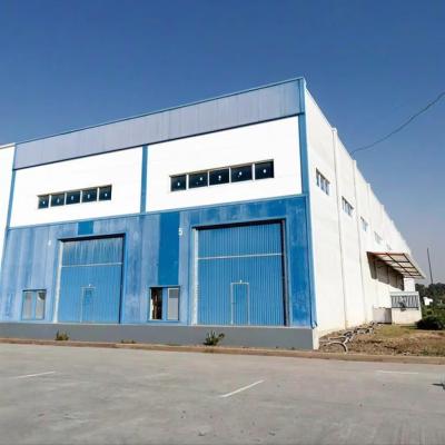 China Sustainable Steel Structure Workshop , Strong Steel Buildings Construction for sale