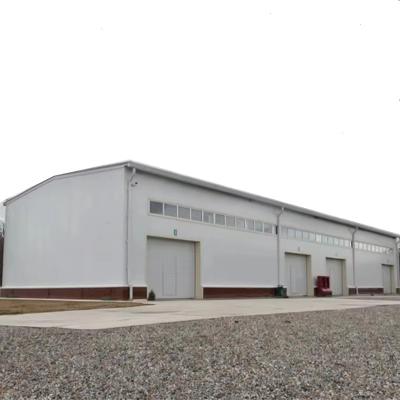 China Industrial Strong Metal Frame Storage Buildings , Durable Steel Building Weather Resistant for sale