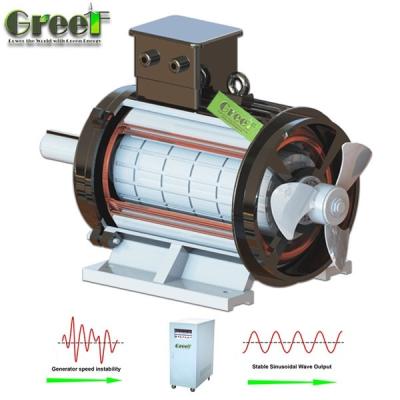 China De Permanente Magnetische Generator van staalshell IP54 3KW 800RPM Te koop