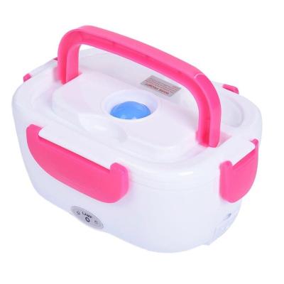 China Sustainable SHIPPING AND HANDLING Portable Car Use Lunch Box Electric Meal Warmer Keeps Food Warm for sale