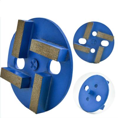 China Floor 100mm Metal Bond Floor Polish Concrete Floor Protection Grinding Wheel By Grinder for sale