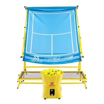 China SIBOASI TTS2000 Smart Tennis Trainer Net For Tennis Training 8.8KG AC for sale