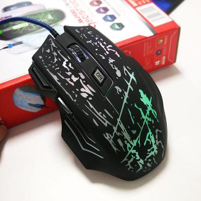 China Gaming Popularity Backlit Optical Roll Cable Notebook Desktop Computer USB Gaming Mouse for Office and Gaming Use for sale