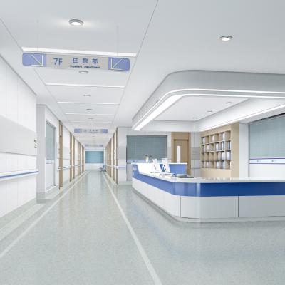 Cina Trasforma i tuoi spazi sanitari con pavimenti omogenei resistenti ed esteticamente flessibili in vendita