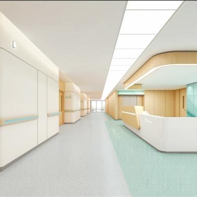 Cina Pavimento in PVC in plastica solida tutto in plastica omogenea pavimento trasparente per ospedali, supermercati e scuole in vendita