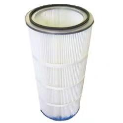 Cina Elementi filtranti pieghettati del poliestere della cartuccia di filtro in vendita