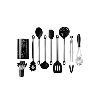 China Sustainable Wholesale Of Cross-border 9-piece Non Stick Pots Food Grade Silicone Shovels And Household Silicone Kitchen Utensils for sale
