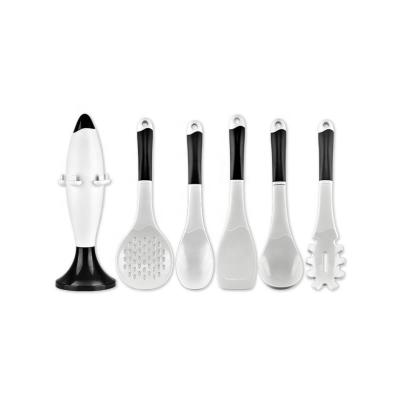 China Sustainable Rocket Silicone Kitchenware Six Piece Set Chinese Style Design Cooking Kitchen Tools Large Kitchenware Set for sale
