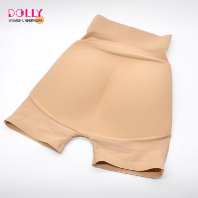 China Antibacterial One Piece Seamless Butt Lifter Shorts Control Hip And Abdomen Padded Buttocks Panties for sale