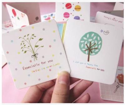 China China Cartoon Greeting Card Congratulation Card Birthday Card for sale