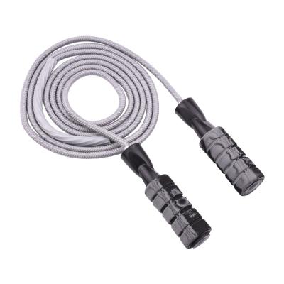 China Professional Speed Jump Training Ball Bearing Jump Rope Double Weighted PVC Rope Workout Boxing Fitness Jump Ropes for sale