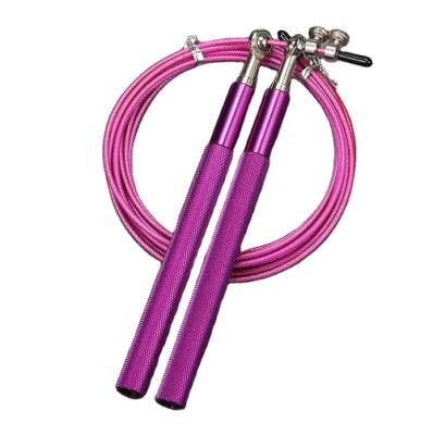 China Aluminum Universal High Speed Skipping Rope Rotating Ratio Adjustable Aluminum Custom Jump Rope for sale