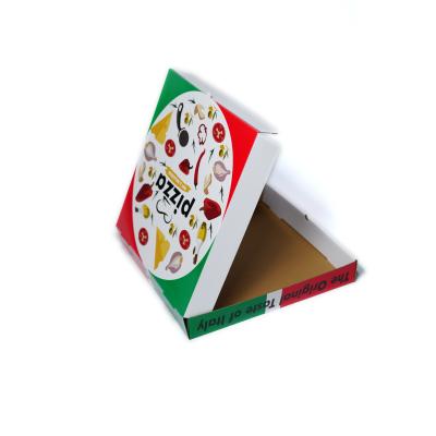 China Wholesale custom logo size biodegradable fast food corrugated paper packaging pizza box for sale