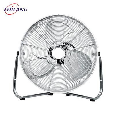 China Hotel Full Metal 3 Speed Floor Fan 100W Powerful High Velocity Floor Fan For Household And Industrial for sale