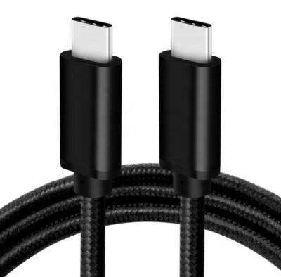 China Mobile Phone Types WISTAR High Speed Data Transfer 10Gbps Usb 3.1 Type C To Type C Cable for sale