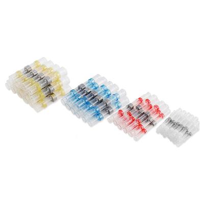 China Much Faster And Easier Automotive Joint Weld Waterproof Type Insulated Electrical Terminals Heat Shrink Butt Connectors for sale