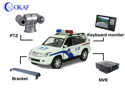 China Descarga de seguimento térmica montada veículo da alta intensidade IP66 da câmera PTZ auto à venda