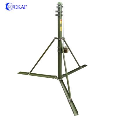 China 26 pés de mastro de 44lb 8M Military Telescoping Antenna com tripé à venda