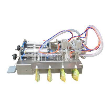Chine Machine de remplissage pneumatique de piston de machine de remplissage de poche de Juice Spout Pouch Stand Up à vendre