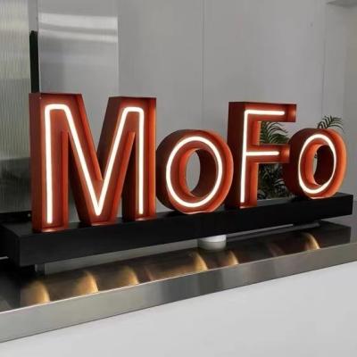 China Buildings Acrylic neon light sign neon sign custom logo signage letter led neon sign for sale