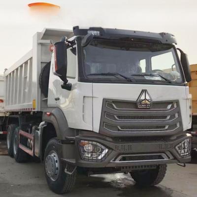 中国 左方向シノトルク ホウ 6x4 ダンプトラック 中古 375hp 10ホイール 20CBM ターパートラック 販売のため