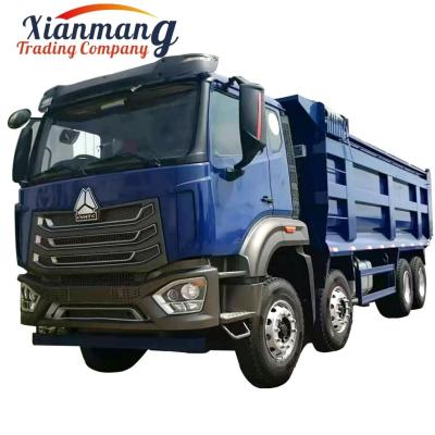 Cina Camion a gomma diesel da 400 CV HOWO NX 8X4 ruota motrice Euro 3 standard di emissioni E senza ESC o sistema multimediale in vendita