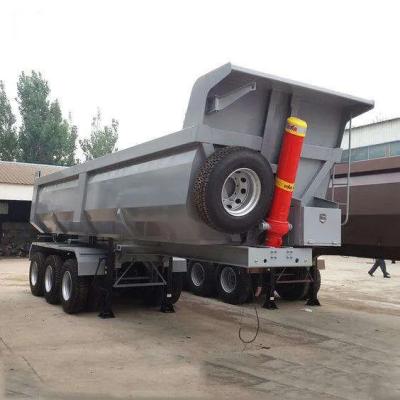 China New 3-Axle Original Axle (Fuwa/Bpw Axle Can Be Customized) Dump Truck Semi Trailer Factory Supplier for sale