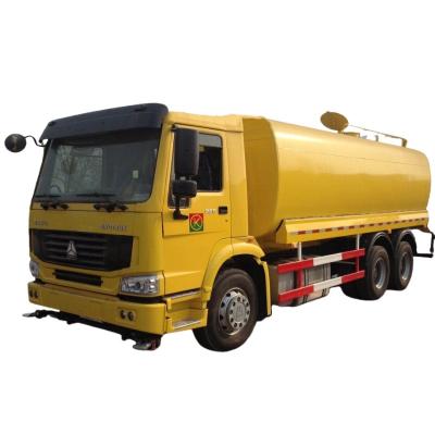 China Sinotruk Howo7 20m3 Capacity Water Tank Truck 10 Wheels Liquid Spray Truck Diesel Fuel Type Water Storage for sale