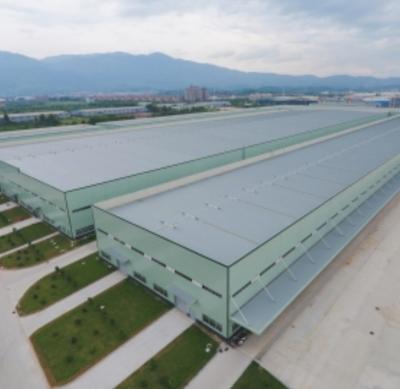 China Kurze Bauzeit Stahlkonstruktion Werkstatt erschwingliche Kosten Stahl Baustoff zu verkaufen