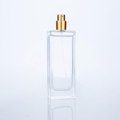 China Wholesale Custom Luxury Glass Perfume Bottle Clear Cosmetic Glass Bottle Perfume Bottle 80ml for sale