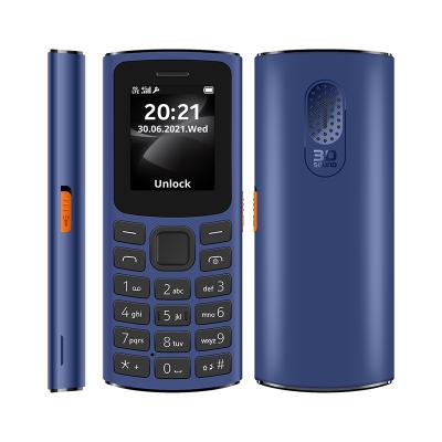China Factory Wholesale Customized Display Screen GSM 1.77 Dual SIM Card GSM 1 105 Keypad Feature Mobile Phone For Old Man for sale