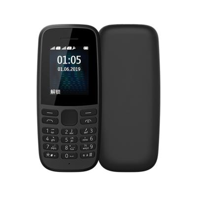 China Dual SIM Card Customized Wholesale GSM 1.77 Display Screen Keypad Feature 105 Mobile Phone For Old Man for sale