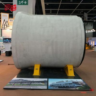 China Witness the transformation of cement pipes experience the charm of the culvert pipe room hotel for sale