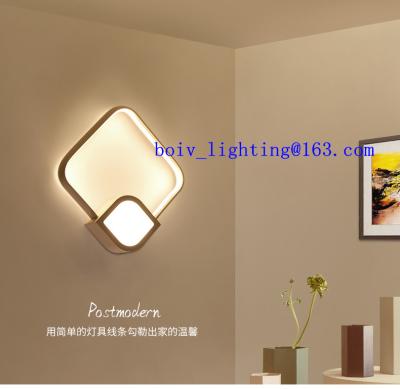 China LED Wall Lamps Acrylic Iron Aluminum Warm White Light White Color for sale