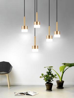 China Modern stylish aluminum + acrylic ceiling lamp Applicable to living room dining room balcony lamp for sale