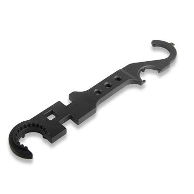 China Stanley Mulit-purpose Hotselling Field Combination Hook Wrench Bottle Opener Multifunctional Open Wrench Set Double Repairing DIY Tools for sale