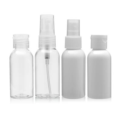 中国 透明な50mlプラスチック包装のびんは薄いノズルが付いているポンプを浸す 販売のため