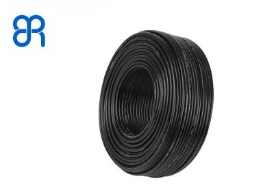 China 6M RF Coaxial Cable / RF Antenna Cable Velocity 66% With Sheath Smooth / Bright Surface for sale