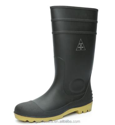 China EN ISO 20345:2011 PVC Rain Boots, Steel Toe Rain Boots, S5 PVC Boots for sale