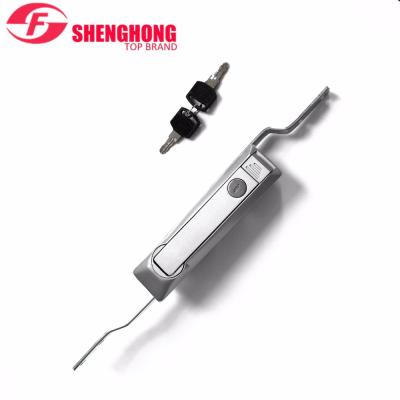 China Cabinets Gray Chrome Plating Rod Control ZDC 3 Point Cabinet Door Lock MS828 for sale