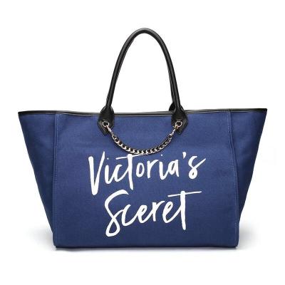 Κίνα Φυσική τσάντα 39*32*15CM Tote καμβά μοντέρνο σχέδιο κειμένων με την αλυσίδα προς πώληση