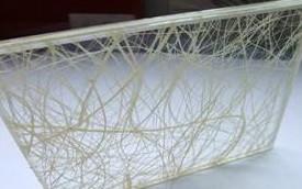 China Wired Tempered Laminated Glass , Bulletproof Laminated Glass Panels for sale