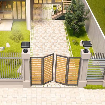 China Outdoor Waterproof Decorative Garden Fence Yard Solar Post Light for sale