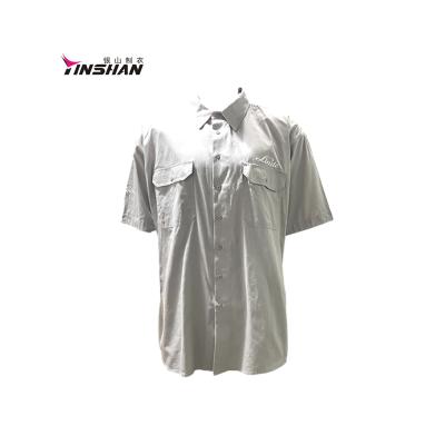 中国 100%ポリエステル ユニセックス 工事服 ユニフォーム 透気性 販売のため