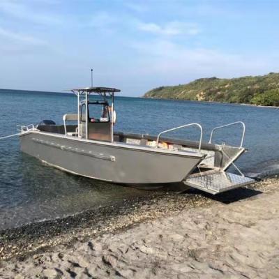 China Fishing 26ft LCT High Speed Aluminum Landing Craft Aluminum Work Barge 7.9m for sale