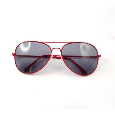 China Fashion Retro Sunglasses Low Price Red Metal Aviation Frame Mens Sunglasses for sale